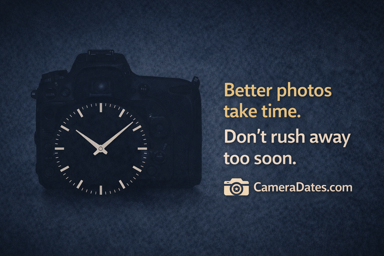 Why Your Best Photos Usually Happen After the First Five Minutes