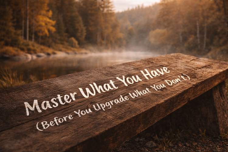 Master What You Have (Before You Upgrade What You Don't)