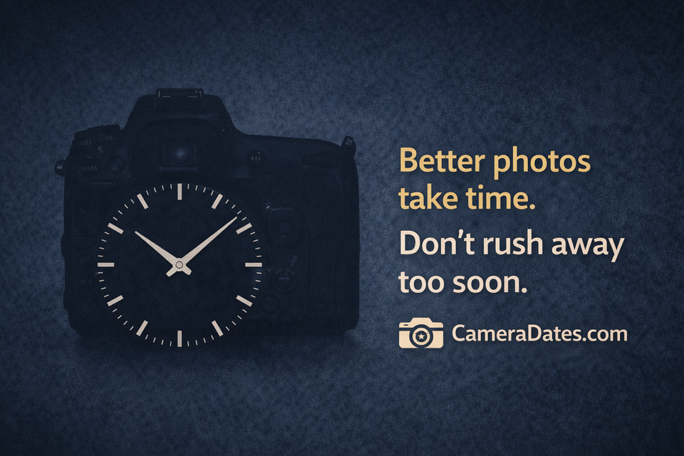 Why Your Best Photos Usually Happen After the First Five Minutes