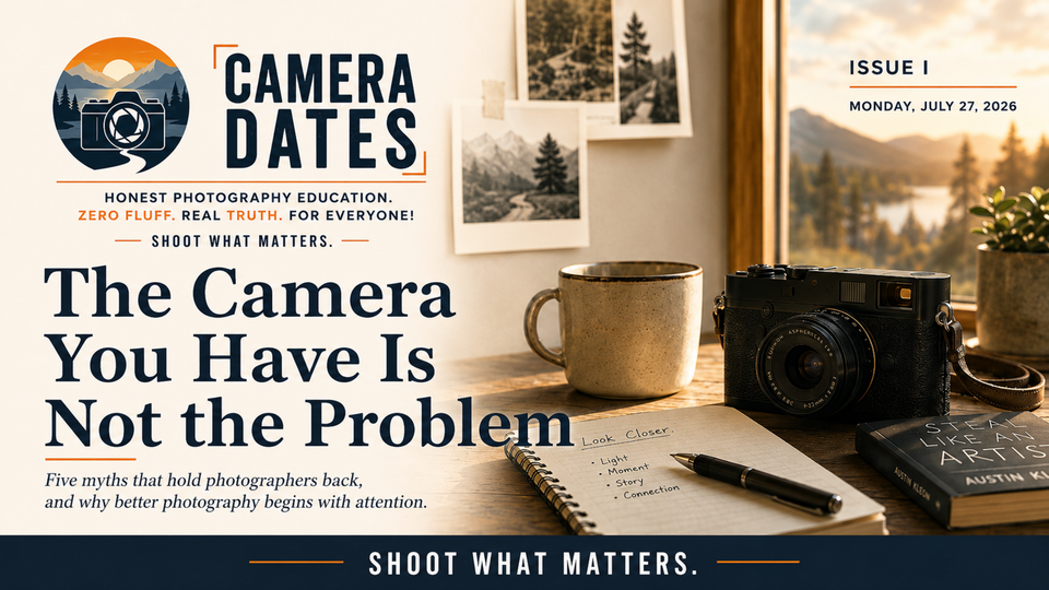 The Camera You Have Is Not the Problem ‹› Issue I